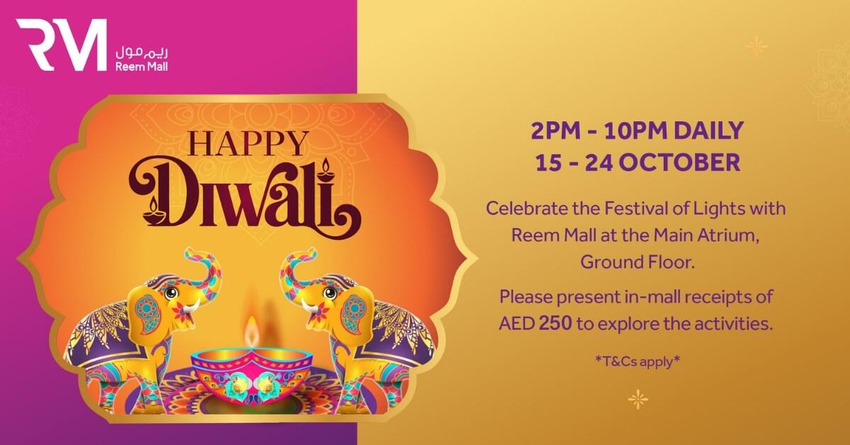 Celebrate the Festival of Lights at Reem Mall!