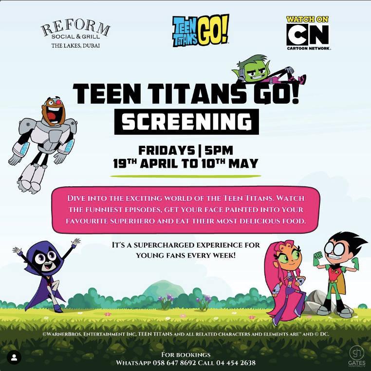 Teen Titans Fridays at Reform37462